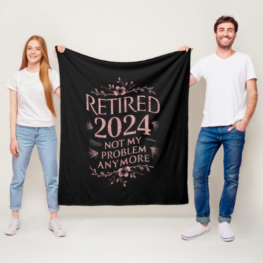 Couverture Polaire Retraité 2024 Plus Mon Problème Retraite  (En situation)