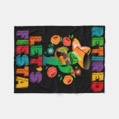 Couverture Polaire Retraite Mexicano Fiesta Retraite Cinco De (Devant (Horizontal))