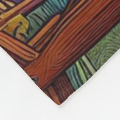Couverture Polaire Retraité & Relaxé (Coin)