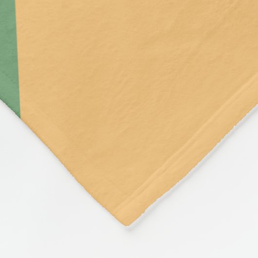 Couverture Polaire Retro Arc-en-ciel Diagonale rayures personnalisées (Coin)