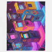 Couverture Polaire Retro Arcade Machines (Devant)