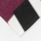 Couverture Polaire Retro contraste festival de musique jazz (Coin)