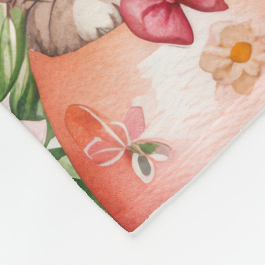 Couverture Polaire Retro Easter seamless pattern. Watercolor (Coin)