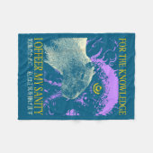 Couverture Polaire Retro For The Knowledge I Offer My Sanity Japanese (Devant (Horizontal))