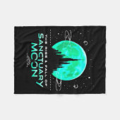 Couverture Polaire Retro Green Quote The Rise And Fall Of Sanctuary M (Devant (Horizontal))