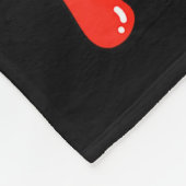 Couverture Polaire Retro Groovy Heart Throb Valentines Day Toddlers B (Coin)