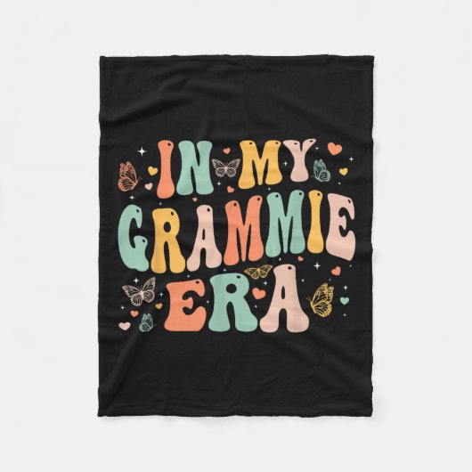 Couverture Polaire Retro Groovy In My Grammie Era Mother's Day Women (Devant)