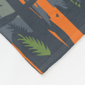 Couverture Polaire Retro Illustration du Parc National Olympique (Coin)