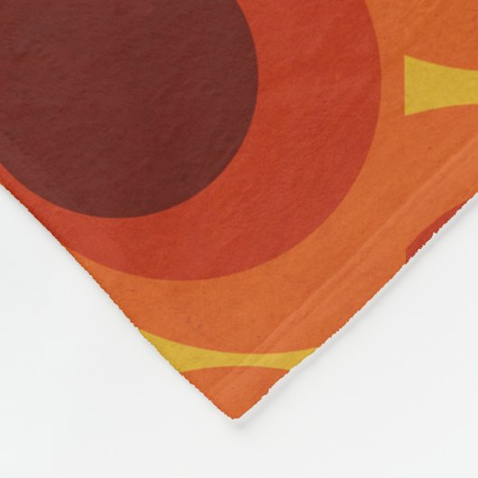 Couverture Polaire Rétro/les années 70 chic (Coin)