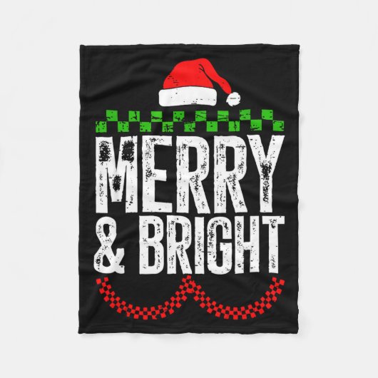 Couverture Polaire Retro Merry And Bright Moody And Uptight Couples C (Devant)