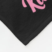 Couverture Polaire Retro Mod 70s Ckleball Flower D  (Coin)