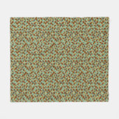 Couverture Polaire Rétro motif géométrique (Devant (Horizontal))