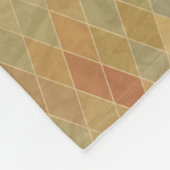 Couverture Polaire Rétro motif géométrique 2 (Coin)