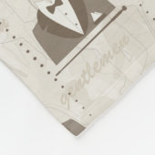 Couverture Polaire Rétro motif pour l'homme (Coin)