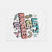 Couverture Polaire Retro On assomme Le Transfert De Fertilité Ivf (Devant (Horizontal))