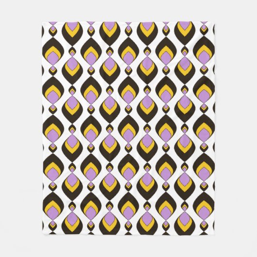 Couverture Polaire Retro, ornement rétro (Devant)