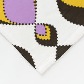 Couverture Polaire Retro, ornement rétro (Coin)