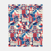 Couverture Polaire Retro Quilting (Devant)