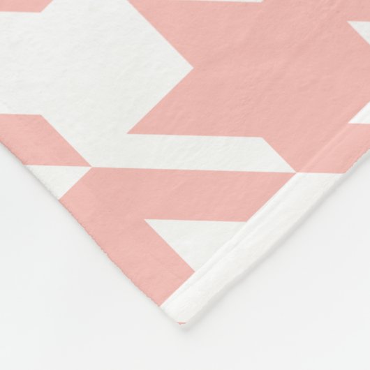 Couverture Polaire Retro rose Houndstooth Fleece Blanket cadeau (Coin)