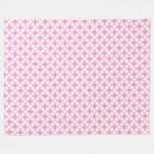 Couverture Polaire Rétro rose pois (Devant (Horizontal))