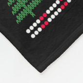 Couverture Polaire Retro Rugby O Scrum All Ye Faithful Ugly Merry Chr (Coin)