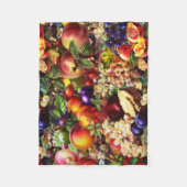 Couverture Polaire Retro Rustique Fruit Fruit Fruit Fruit Tropical Ét (Devant)