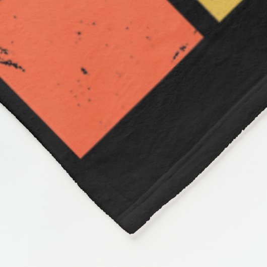 Couverture Polaire Retro Skateboarding Funny Skating Performing Trick (Coin)