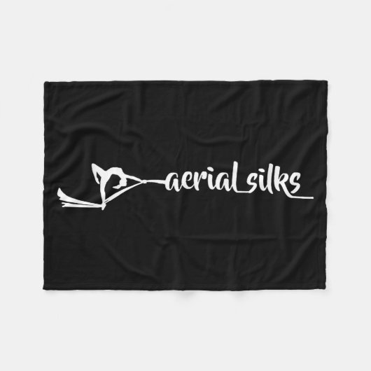 Couverture Polaire Retro Srt Aerial Silks Quote Funny Basic  (Devant (Horizontal))