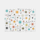 Couverture Polaire Retro Starbursts A Go-Go ! (Devant (Horizontal))