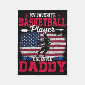 Couverture Polaire Retro Usa Flag Sketll Player Calls Me Daddy 4th Ju