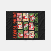 Couverture Polaire Retro What Are We Doing Today Santa Pe Teacher Tea (Devant (Horizontal))