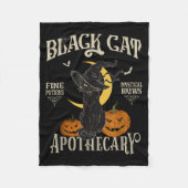 Couverture Polaire Retro Y Halloween Costume Black Cat M Athecary (Devant)