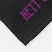 Couverture Polaire Rett Syndrome Guerrier Us Drapeau Décerné Syndrome (Coin)