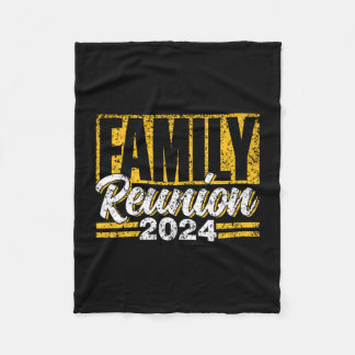 Couverture Polaire Réunion de famille 2024 rassemblement de familles