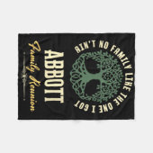 Couverture Polaire Reunion Familiale 2025 Conception Correspondante - (Devant (Horizontal))