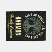 Couverture Polaire Reunion familiale 2025 Conception de jumelage - Ha (Devant (Horizontal))