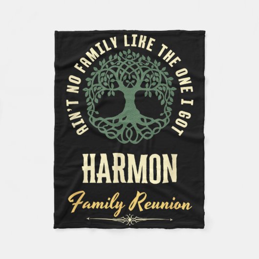 Couverture Polaire Reunion familiale 2025 Conception de jumelage - Ha (Devant)