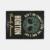 Couverture Polaire Reunion familiale 2025 Conception de jumelage - Ho (Devant (Horizontal))