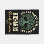 Couverture Polaire Reunion familiale 2025 Conception de jumelage - Ri (Devant (Horizontal))