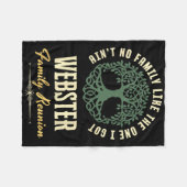 Couverture Polaire Reunion familiale 2025 Conception de jumelage - We (Devant (Horizontal))