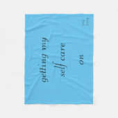 Couverture Polaire Réussissant mon soin d'individu (Devant)