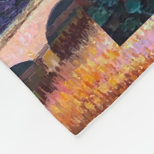 Couverture Polaire "Rêve de Paris " (Coin)