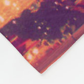 Couverture Polaire rêve d'enfance - vieux cheval carrousel (Coin)