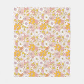 Couverture Polaire rêve floral romantique (Devant)