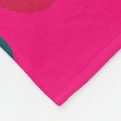 Couverture Polaire Rêve rose (Coin)