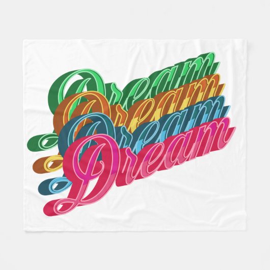 Couverture Polaire Rêver (Devant (Horizontal))