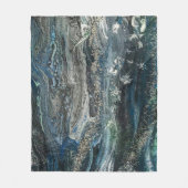 Couverture Polaire Rêves des 20 peintures abstraites de l'Océan gris  (Devant)