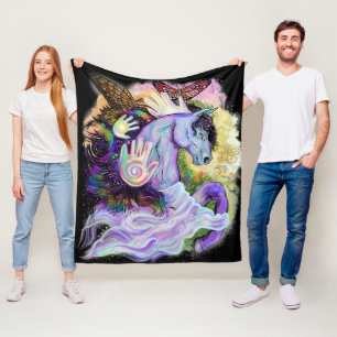 Couverture Polaire Rêves équins