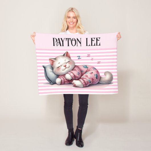 Couverture Polaire Rêves sucrés précieux (En situation)