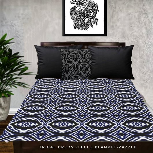 Couverture Polaire Rêves tribaux